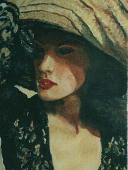 Frau tr�gt Hut (45)